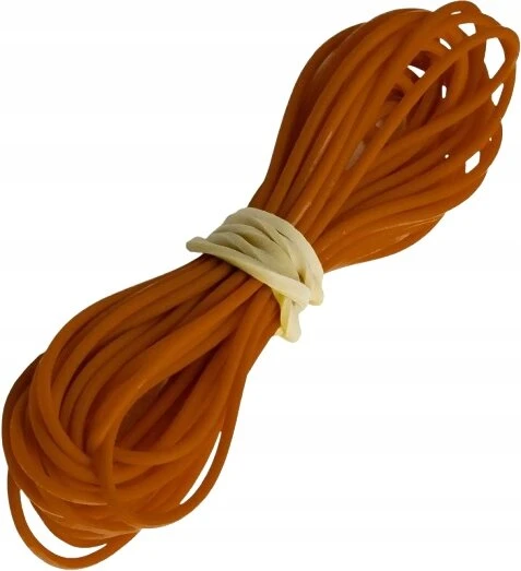 Kabelis Kynar tipo laidas 0,24 mm 0,7 mm 5 metrų 5 mb oranžinės spalvos