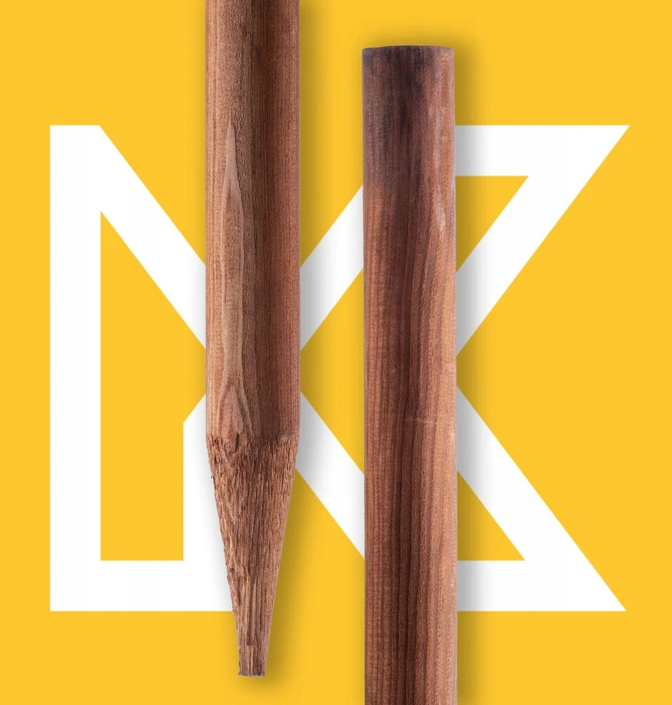 Kadax medinis kuolas, smailus, impregnuotas, 150 cm, augalų atrama, medžių lazda