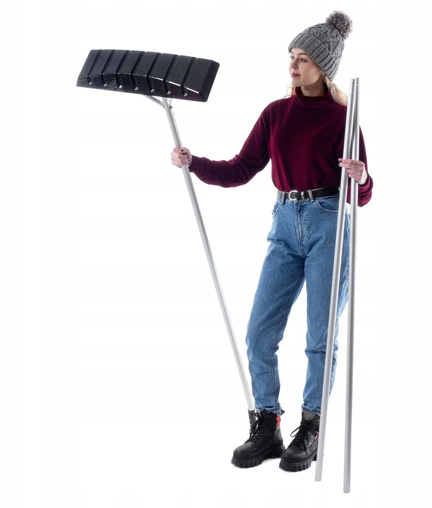 Grandininis pjūklas Kadax sniego kastuvas-grandiklis stogams, reguliuojamas, 473 cm
