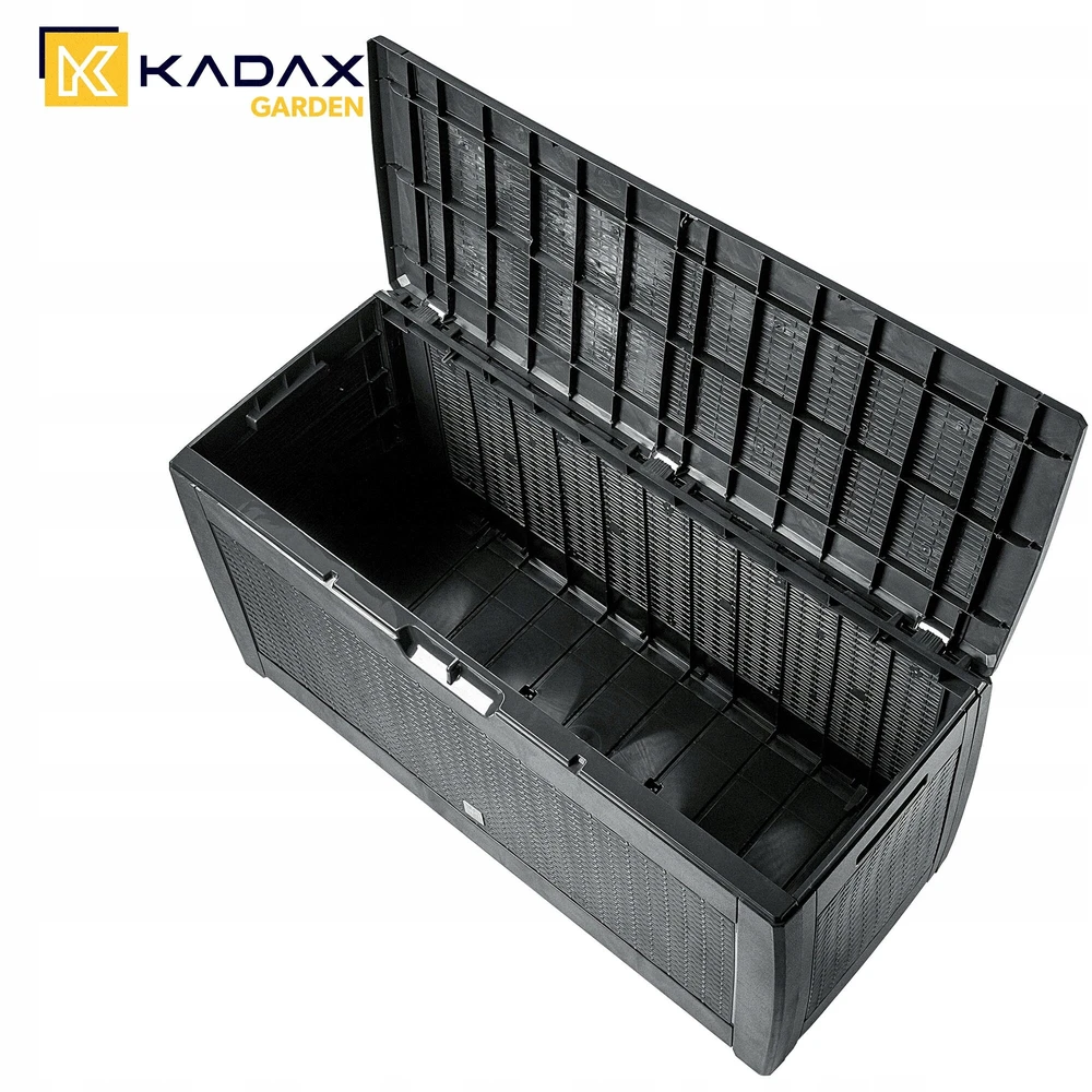 Kadax sodo dėžė balkono daiktadėžė terasai 310l transit antracito spalvos