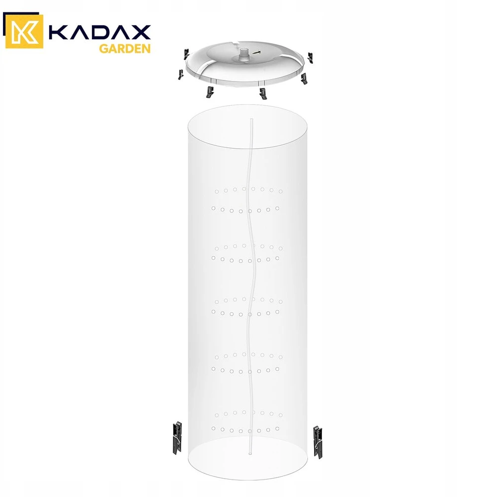 Kadax vazonas pomidorams auginti 12 l + apsauginis dangtis-skėtis