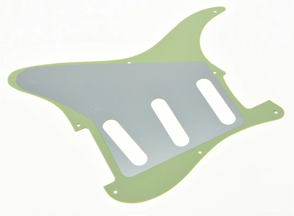 Kaish vintage 8 skylių st strat sss gitaros pickguard, mėtų žalios spalvos, skirtas us arba meksikos strat