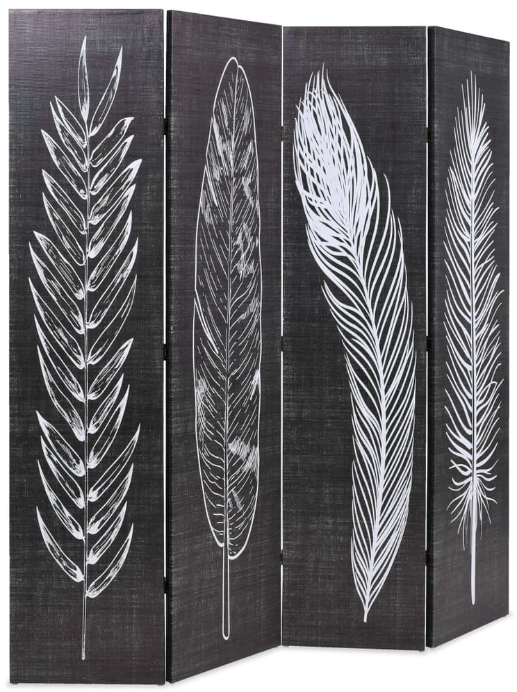Kamb. pertvara, sulankst., 160x170cm, juod. balt. sp. plunksnos