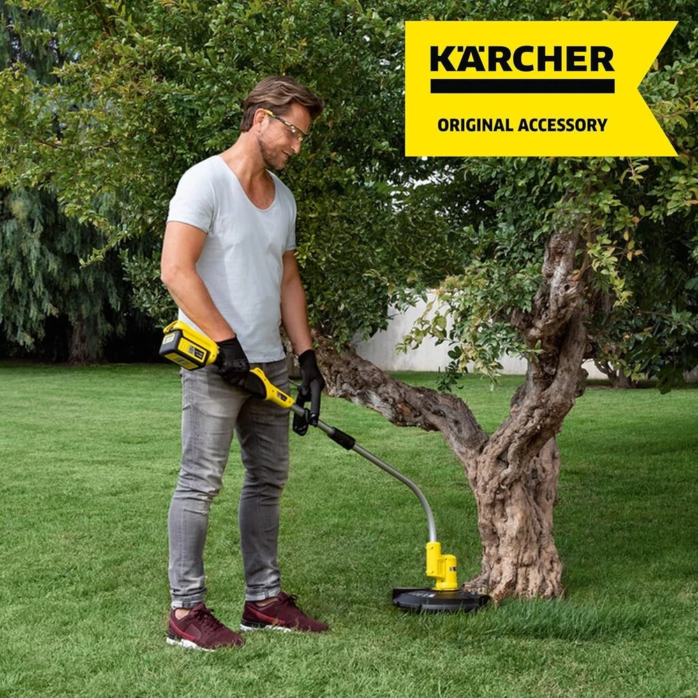 Kärcher 2.444-017.0 siūlų ritės, 3 vnt. pakuotėje, ltr 36 akumuliatorinio žoliapjovės ritės, geltonos