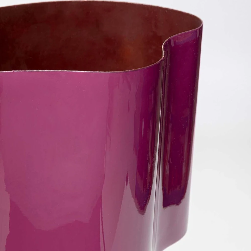 Kare stalinė lempa Cloudy Oval Design, slyvų spalvos, 49 cm aukščio, violetinė, nerūdijantis plienas, moderni stalinė lempa, biurui, svetainei, be lempučių, 49 x 30 x 17 cm (a x P x G)