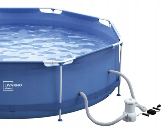 Karkasinis baseinas, Ø 300 x H 76 cm, su filtro siurbliu LIVARNO home