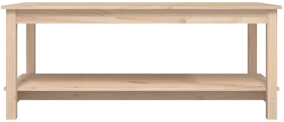 Kavos staliukas, 110x55x45cm, pušies medienos masyvas