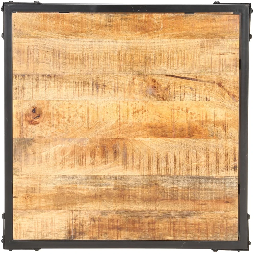 Kavos staliukas, 60x60x35cm, mango medienos masyvas