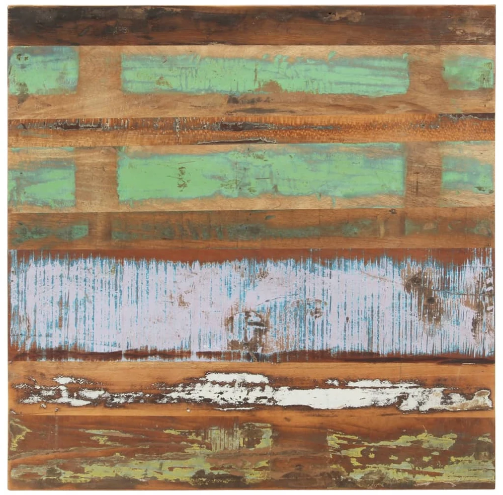 Kavos staliukas, 80x80x40cm, perdirbtos medienos masyvas