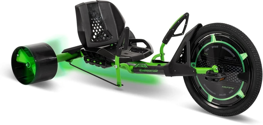 Kelioninis Huffy Žalias Machine triratukas