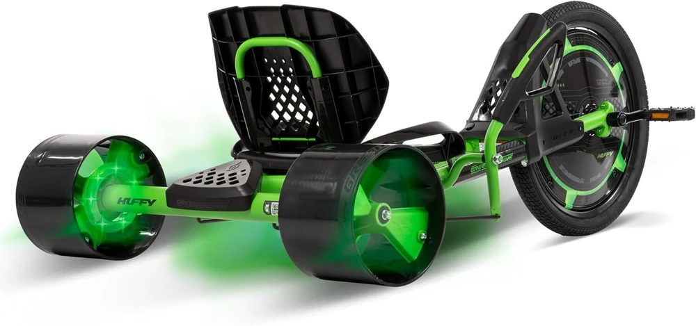 Kelioninis Huffy Žalias Machine triratukas