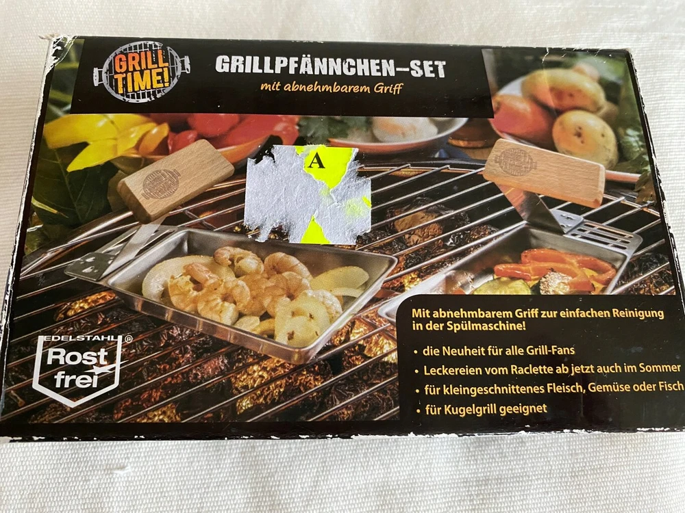 Kepimo padėklas Shrimp su nuimama rankena, 2 vnt. rinkinys