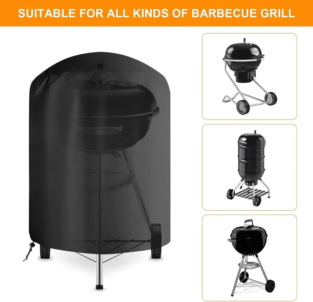 Kepsninės uždangalas, dujinės kepsninės uždangalas, atsparus lietui, bbq uždangalas, apsauginis uždangalas, dulkėms atsparus brezentas, apsauga nuo kepsninės, neperšlampamas virdulio tipo kepsninės 210d oksfordo anglių kepsninė