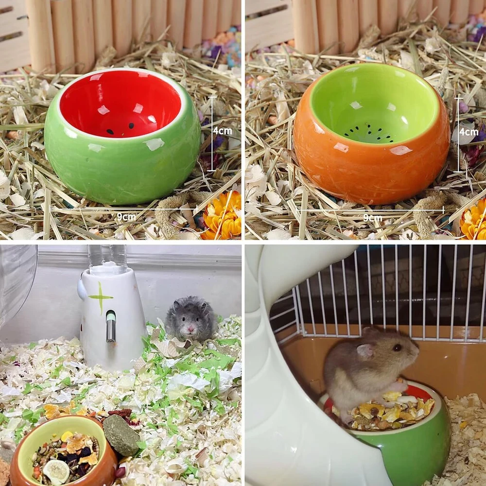 Keraminiai Hamsterio Dubenėliai 2 vnt. Gyvūnėliams