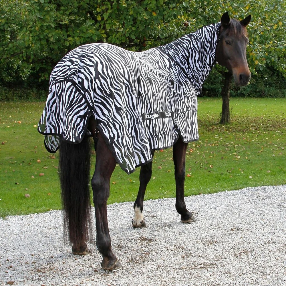 Kerbl 326125 Apsaugos nuo musių apklotas Zebra su kaklu