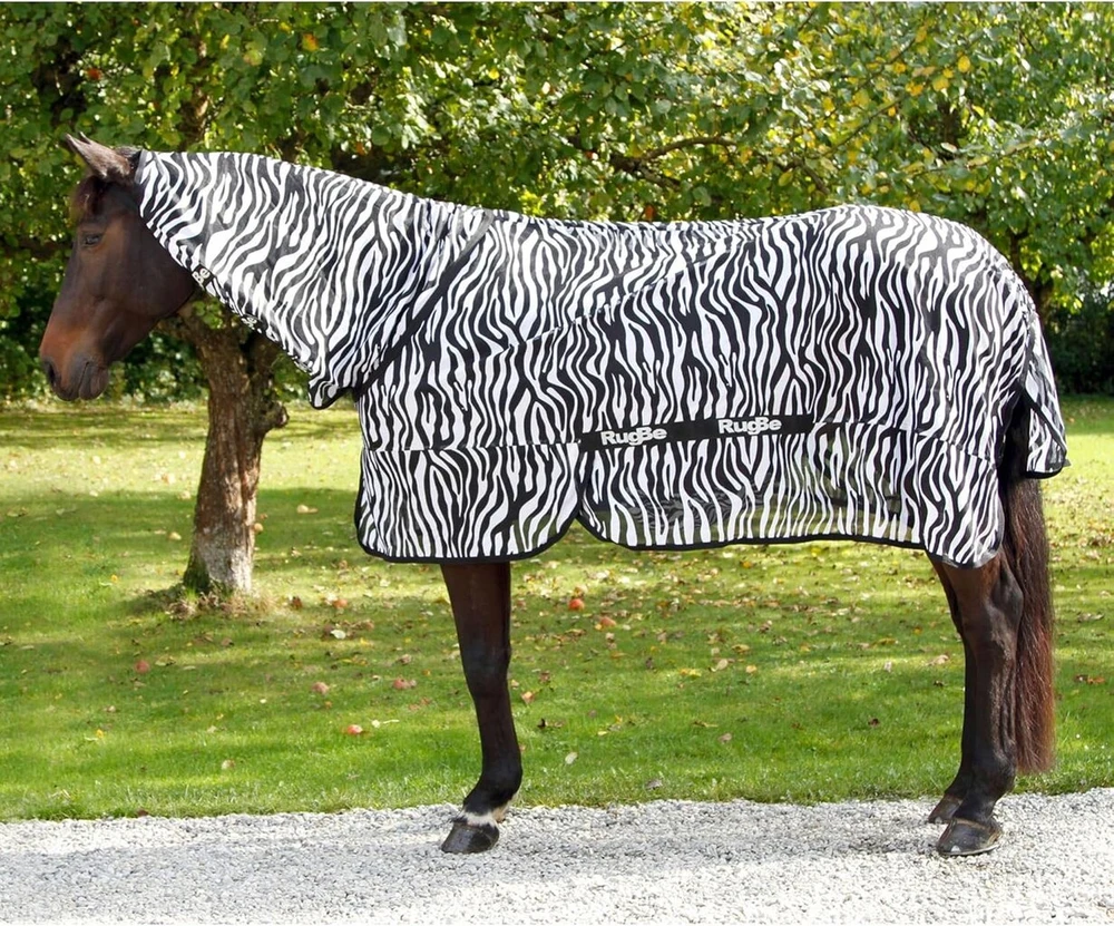 Kerbl 326125 Apsaugos nuo musių apklotas Zebra su kaklu