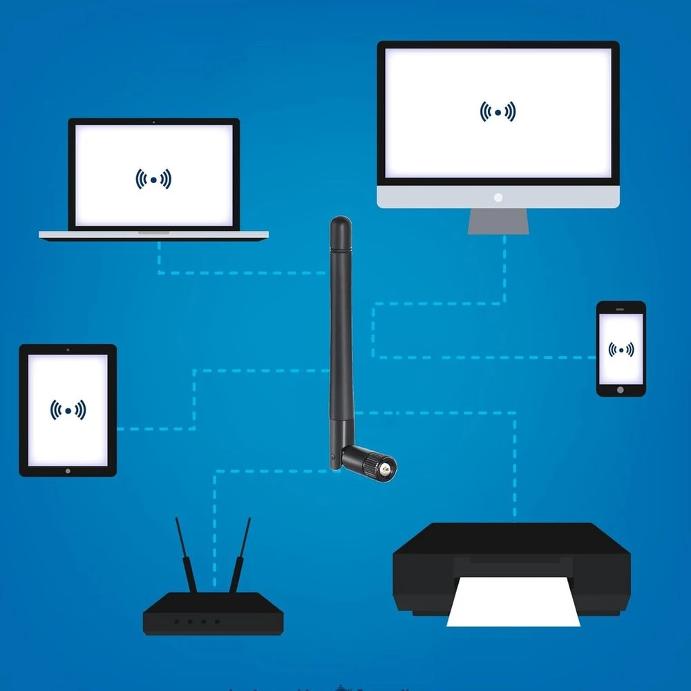 Khiyqilo Wifi antena 2.4ghz 3dbi Sma jungtis Ipex antena Wifi maršrutizatoriui belaidžio tinklo kortelei apsaugos Ip kamerai vaizdo stebėjimo monitoriui Bluetooth antenai