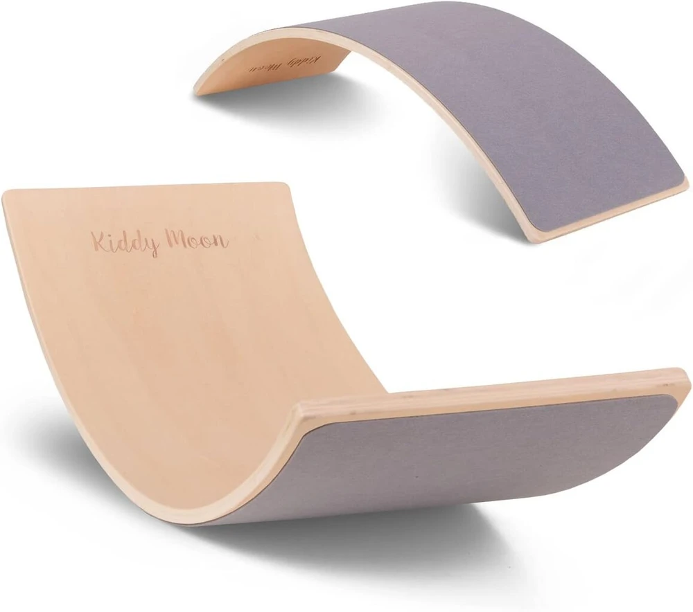 Kiddymoon medinė balanso lenta, vaikiška balanso lenta, Montessori