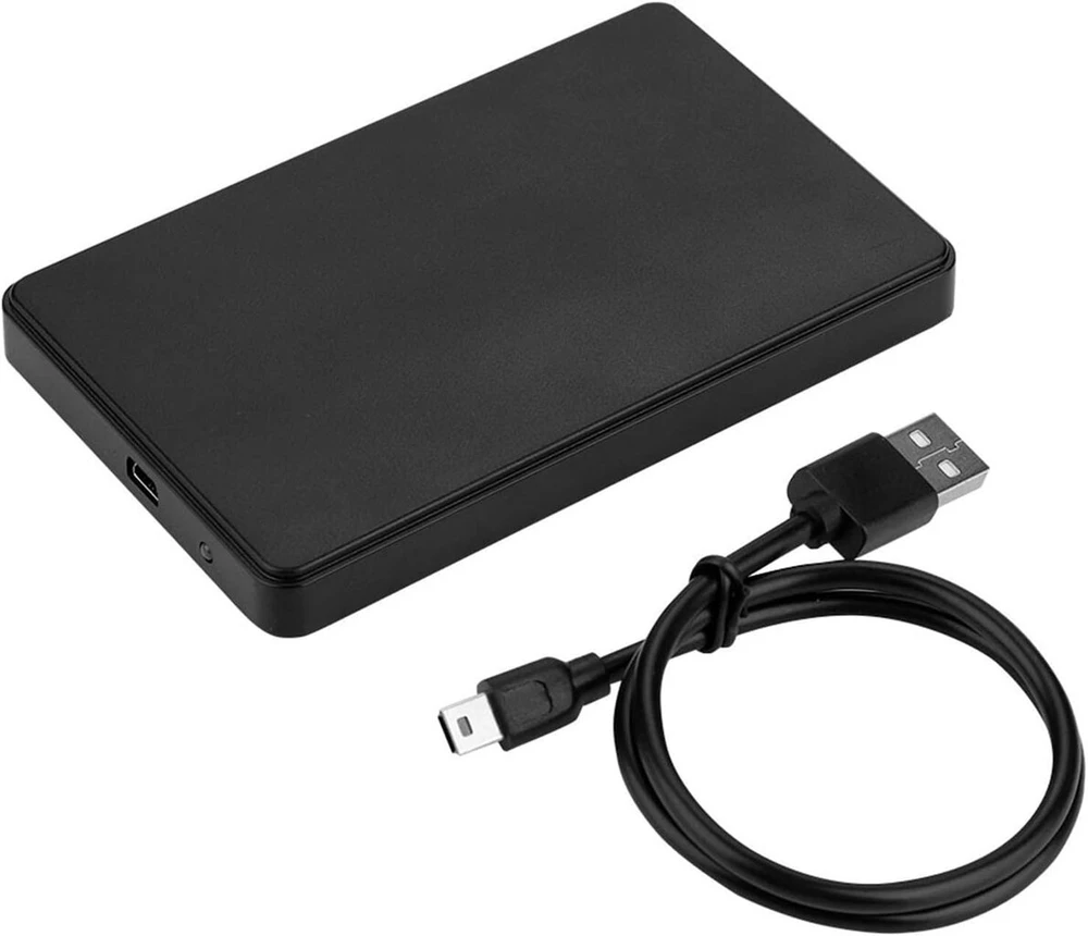 Kietasis diskas Usb 2.0 į ide 2tb 2.5 colio nešiojamojo standžiojo disko dėžutė, palaikanti „hot plug and play“, led indikatoriaus lemputė, be varžtų, lengvas išardymas