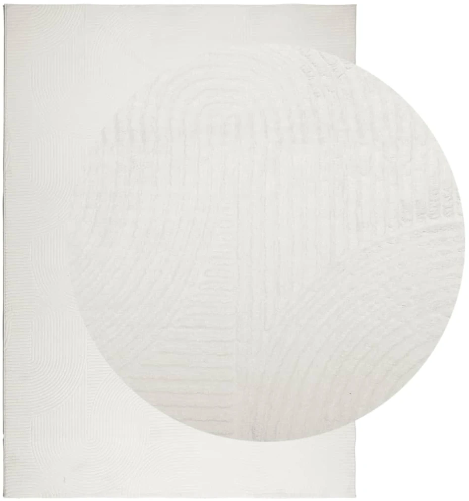 Kilimas IZA, kreminis, 200x280cm, trumpi šereliai