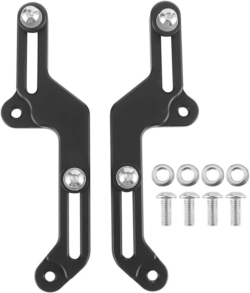 Kimiss motociklo priekinio stiklo reguliatorius Cnc aliuminio lydinio priekinio stiklo reguliatoriaus laikiklio rinkinys, tinkantis Cb500x 2013–2016 m.