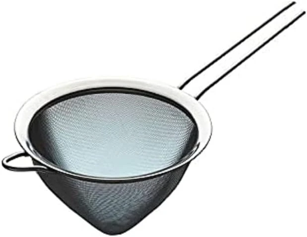 Kitchen Craft nerūdijančio plieno 15 cm kūginis sietelis smulkiu tinkleliu