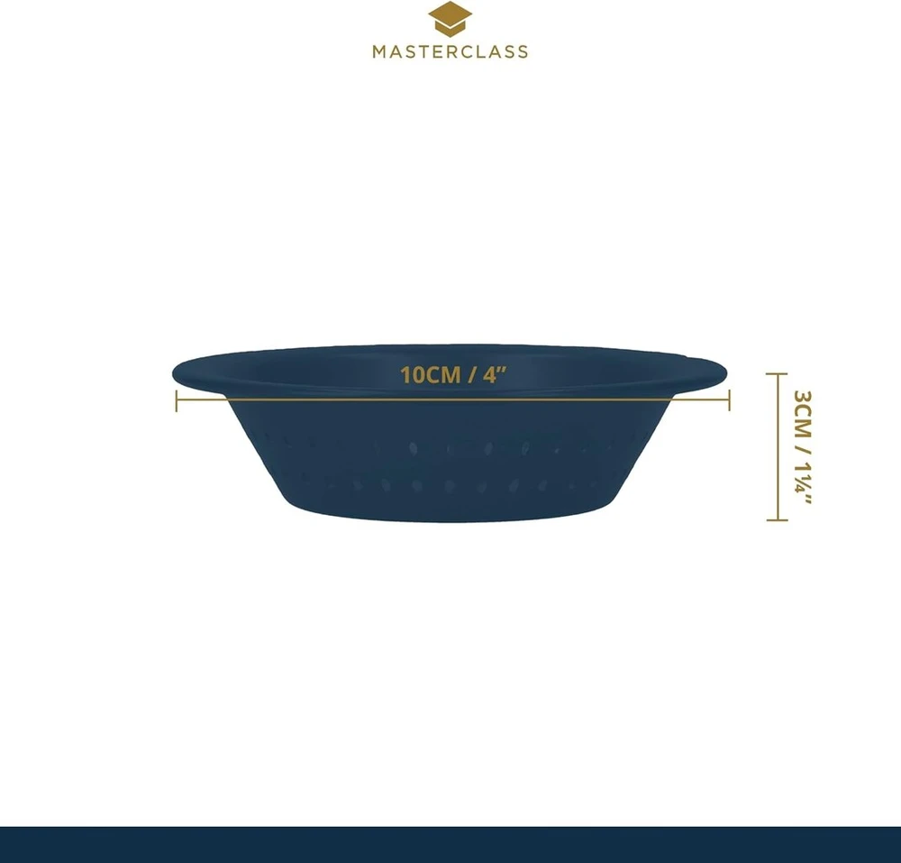 Kitchencraft Masterclass nelipnus kepimo indas pyragams, pilkas, 12 cm
