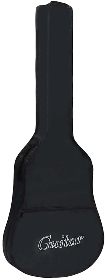 Klasikinė gitara su dėklu pradedantiesiems, juoda, 4/4 39