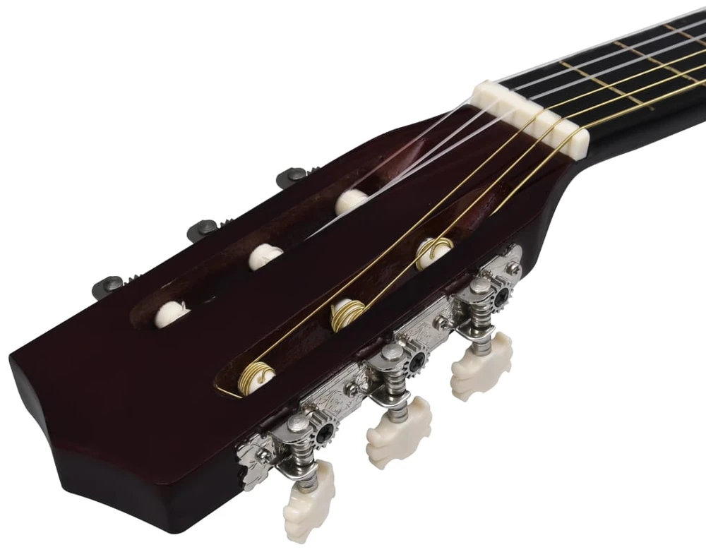 Klasikinė gitara su dėklu pradedantiesiems ir vaikams, 1/2 34
