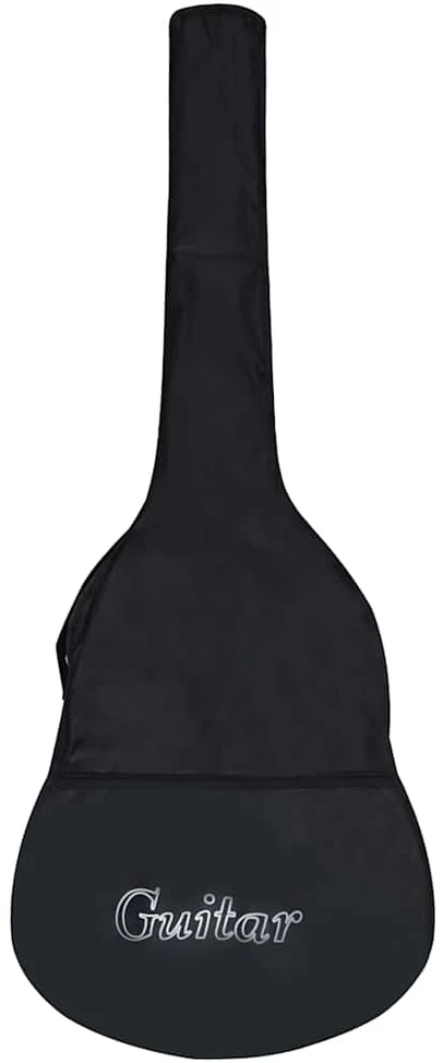 Klasikinė gitara su dėklu pradedantiesiems, juoda, 4/4 39