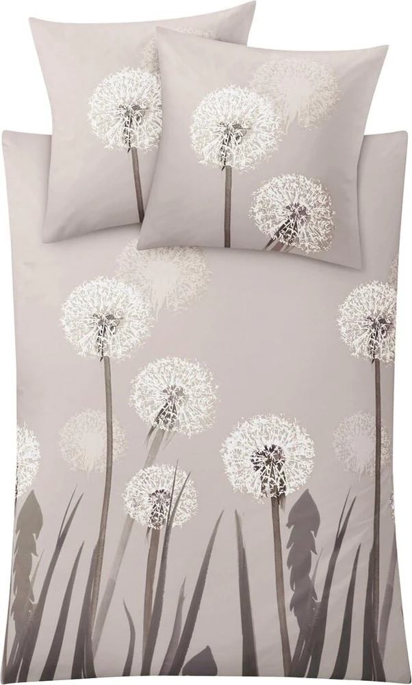 Kleine Wolke Belfiore 6158271954 patalynės komplektas 155 x 220 cm, taupe