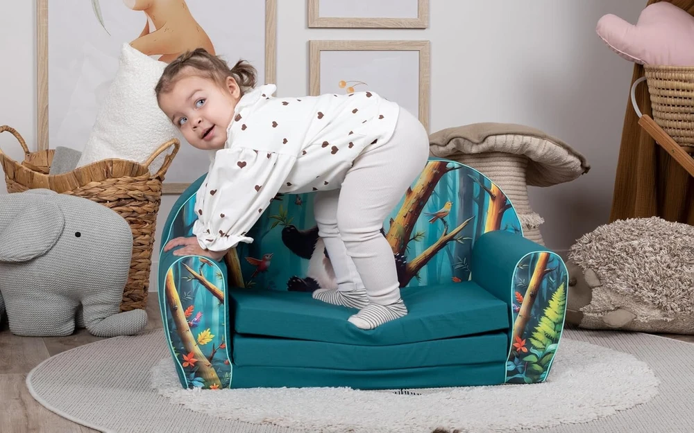 Knorrtoys 75016 vaikiška sofa Lucky Panda