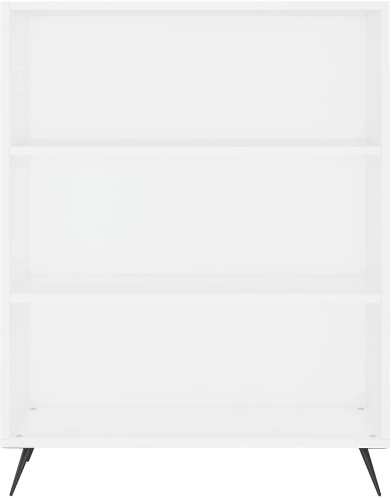 Komoda, baltos spalvos, 69,5x32,5x180cm, apdirbta mediena