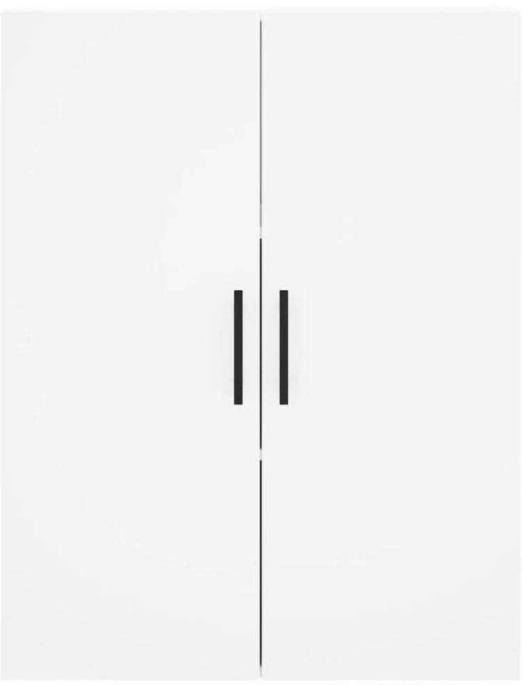 Komoda, baltos spalvos, 69,5x34x180cm, apdirbta mediena