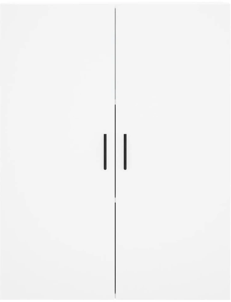 Komoda, baltos spalvos, 69,5x34x180cm, apdirbta mediena