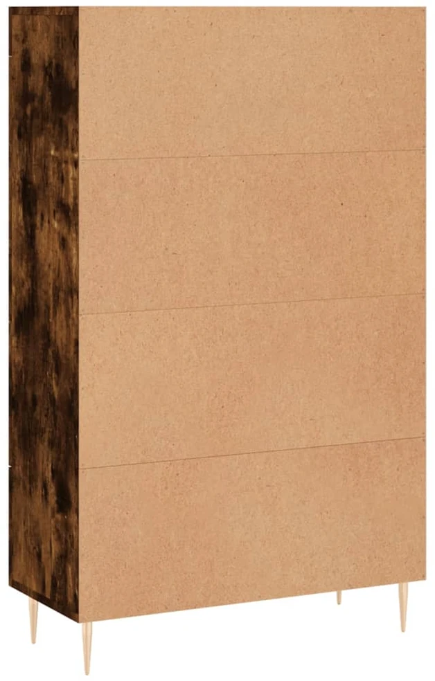 Komoda, dūminio ąžuolo spalvos, 69,5x31x115cm, apdirbta mediena