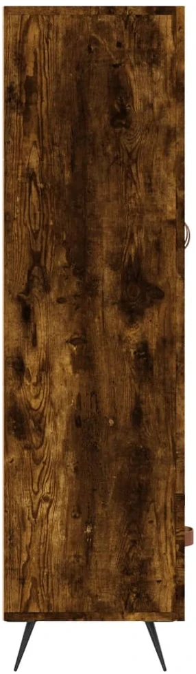 Komoda, dūminio ąžuolo spalvos, 69,5x31x115cm, apdirbta mediena