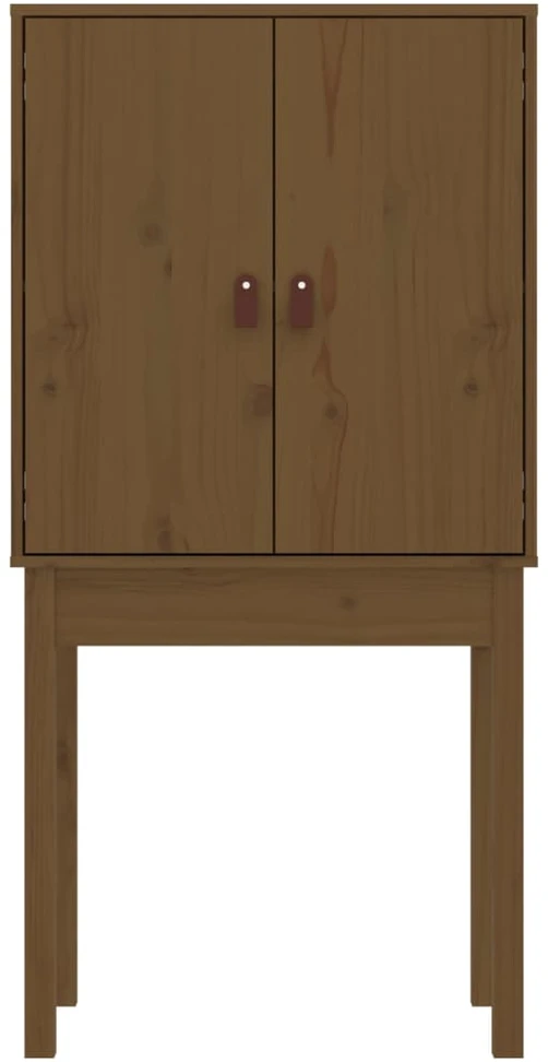 Komoda, medaus ruda, 60x40x120cm, pušies medienos masyvas