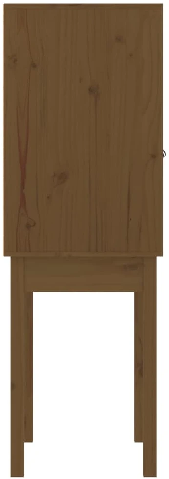 Komoda, medaus ruda, 60x40x120cm, pušies medienos masyvas
