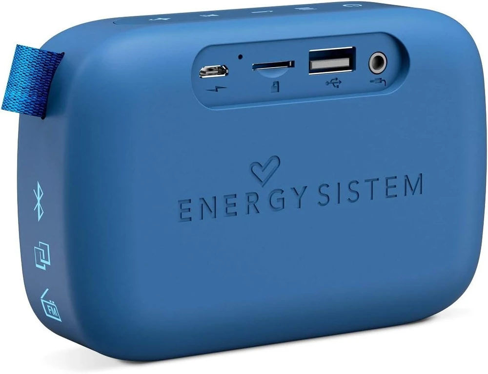 Kompiuterio kolonėlės Energy Sistem 446469 nešiojama bluetooth 5.0 kolonėlė, mėlyna