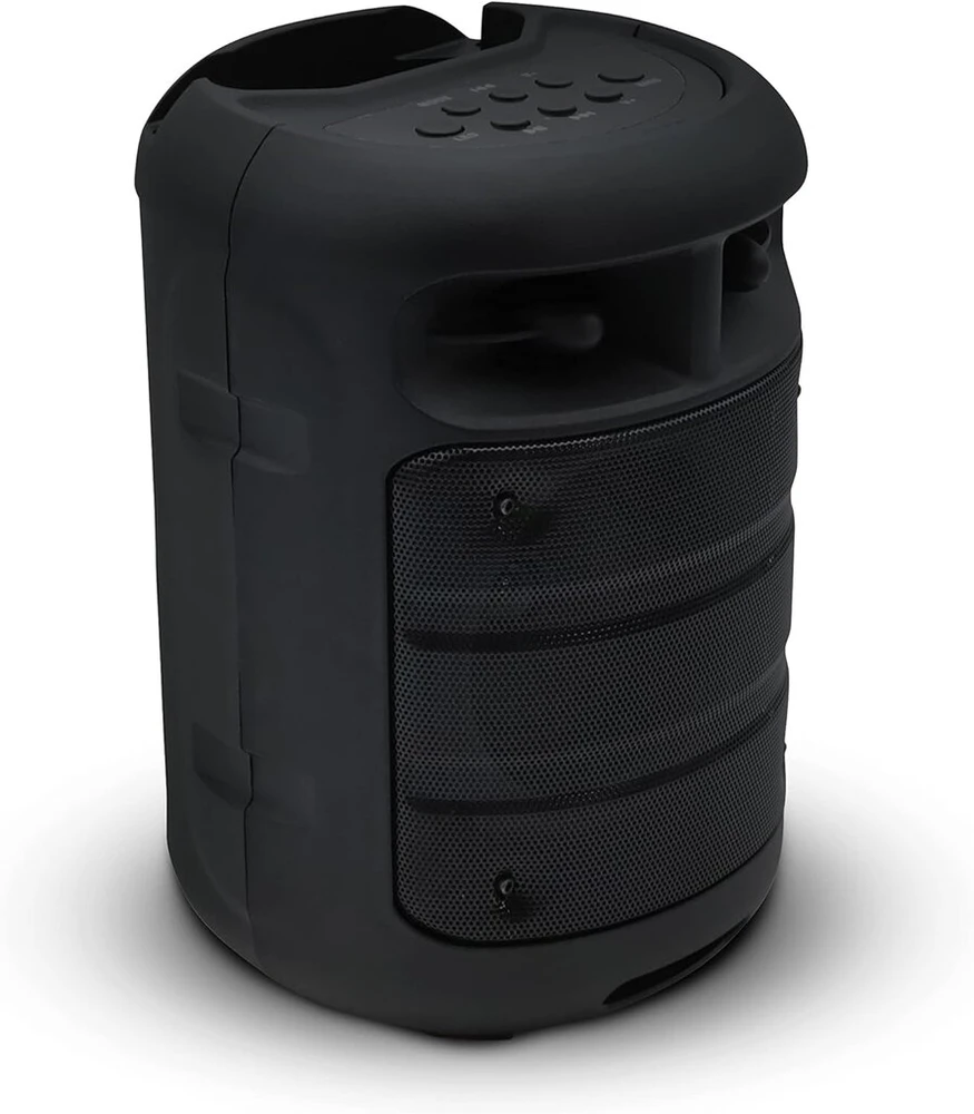 Kompiuterio kolonėlės Metronic 477189 nešiojama bluetooth kolonėlė Drum 10 W Led