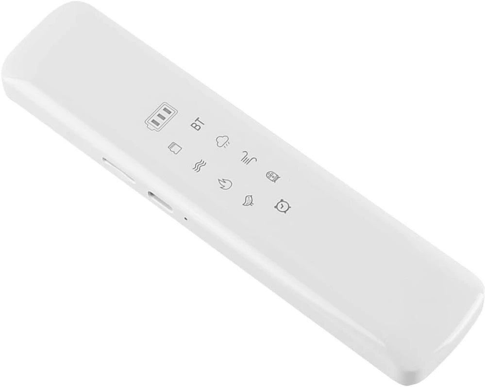 Kompiuterio kolonėlės Sarini bluetooth miego pagalvės garsiakalbis su kaulinio laidumo technologija, belaidis vibracinis garsiakalbis miego garsui, baltas triukšmas, miego pagalba su laikmačiu, kortelių lizdas