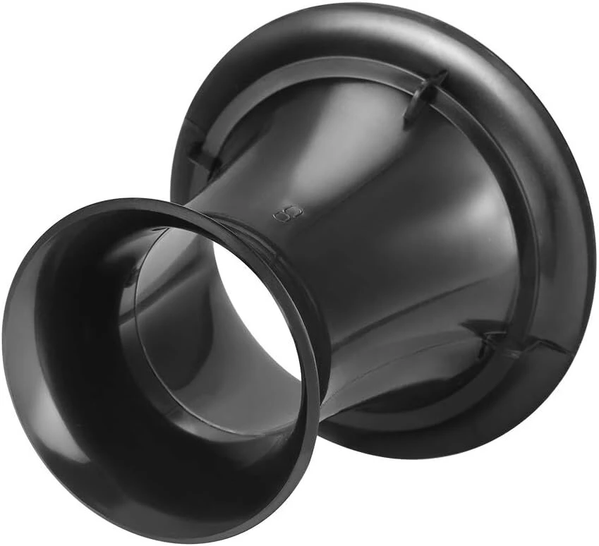 Kompiuterio kolonėlės Sourcing map garsiakalbio anga žemų dažnių garsiakalbio bass reflex woofer dėžės vamzdžio ventiliacijos anga 76 mm x 89 mm, 2 vnt.