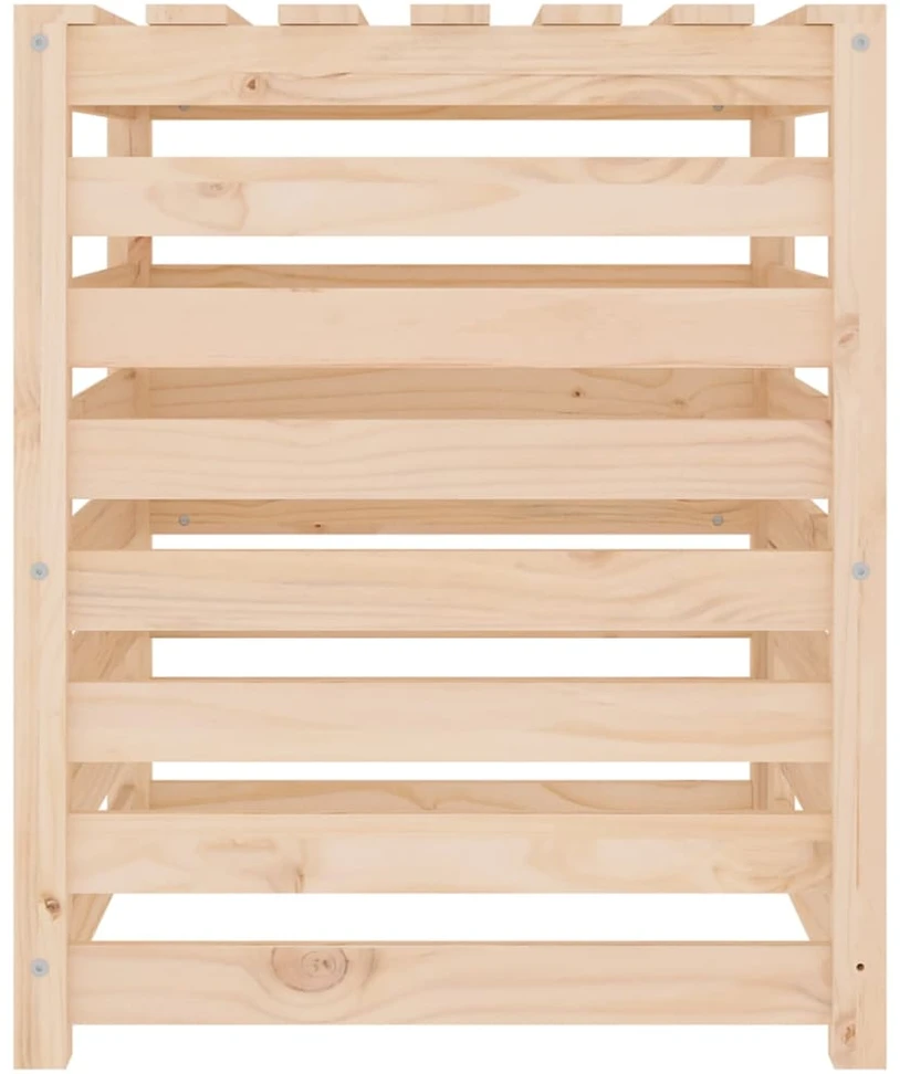 Komposto dėžė, 63,5x63,5x77,5cm, pušies medienos masyvas