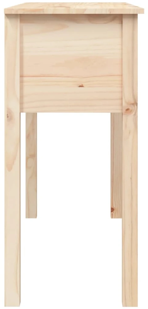 Konsolinis staliukas, 100x35x75cm, pušies medienos masyvas