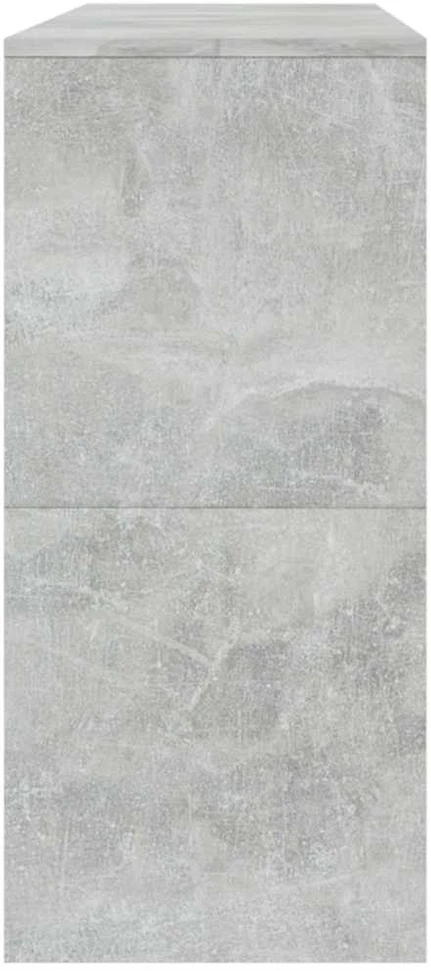 Konsolinis staliukas, betono, 100x35x76,5cm, apdirbta mediena