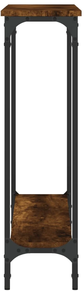Konsolinis staliukas, dūminio ąžuolo, 100x22,5x75cm, mediena