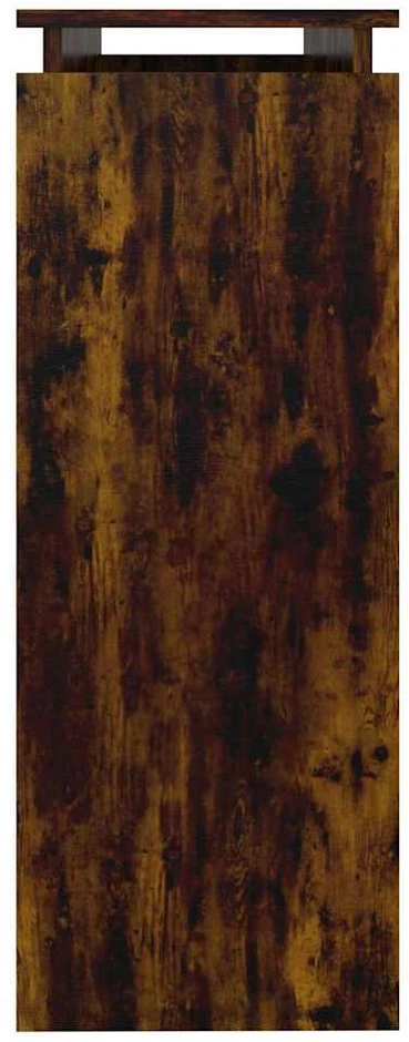 Konsolinis staliukas, dūminio ąžuolo, 102x30x80cm, mediena