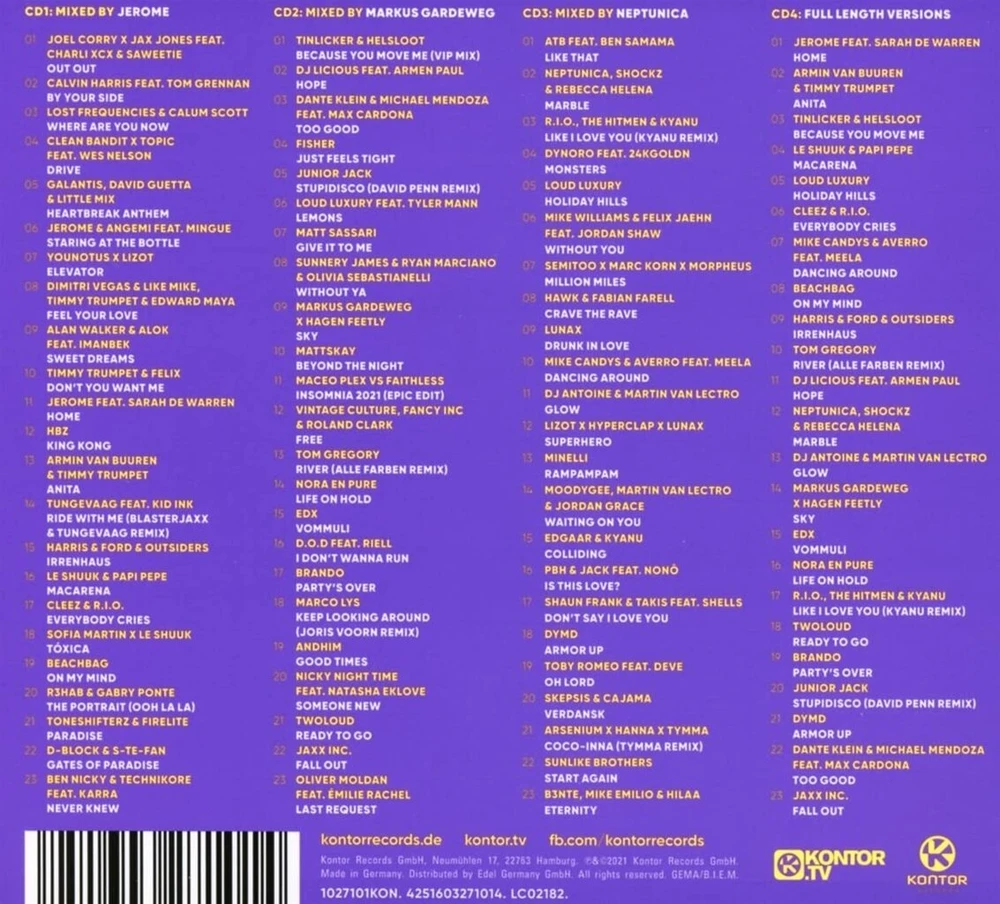 Vinilinė plokštelė Kontor Top of the Clubs Vol. 91