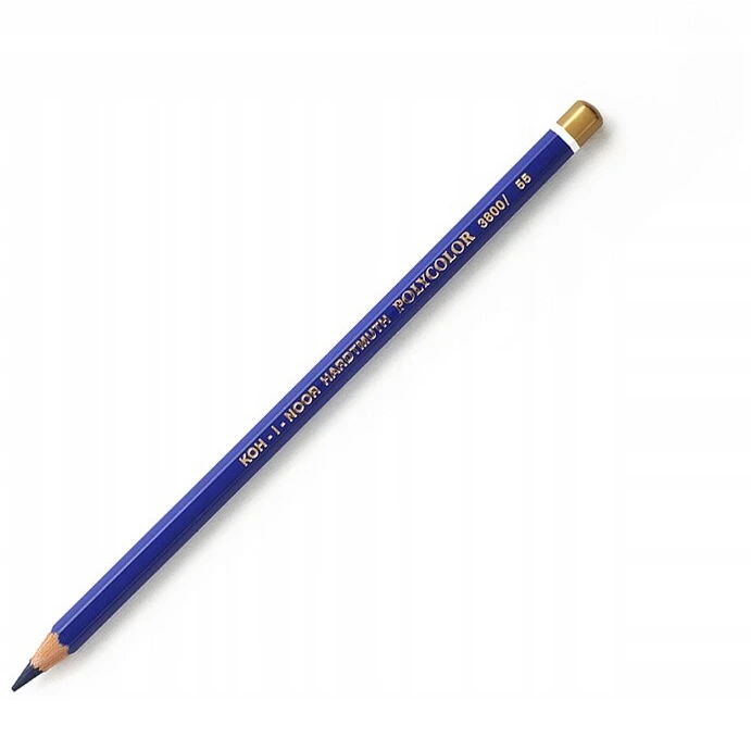 Koor Wood Pieštukinė kreidelė Polycolor mėlyna, atspari (permanent Mėlyna) 55, Koh-i-noor
